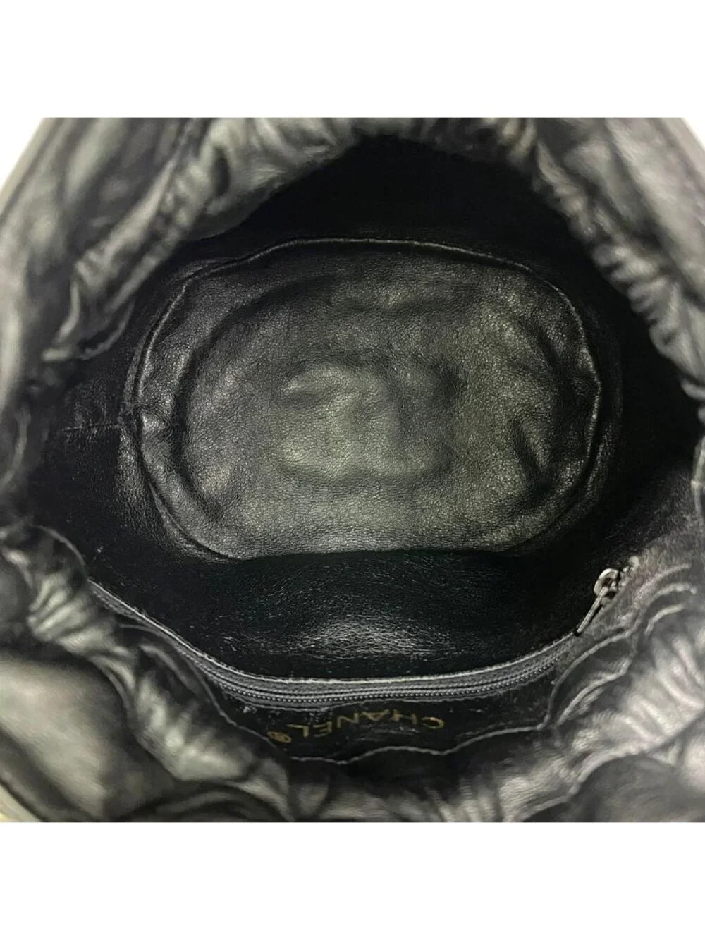 Chanel Quilted Drawstring Vintage Shoulder